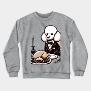 Poodle Thanksgiving Crewneck Sweatshirt